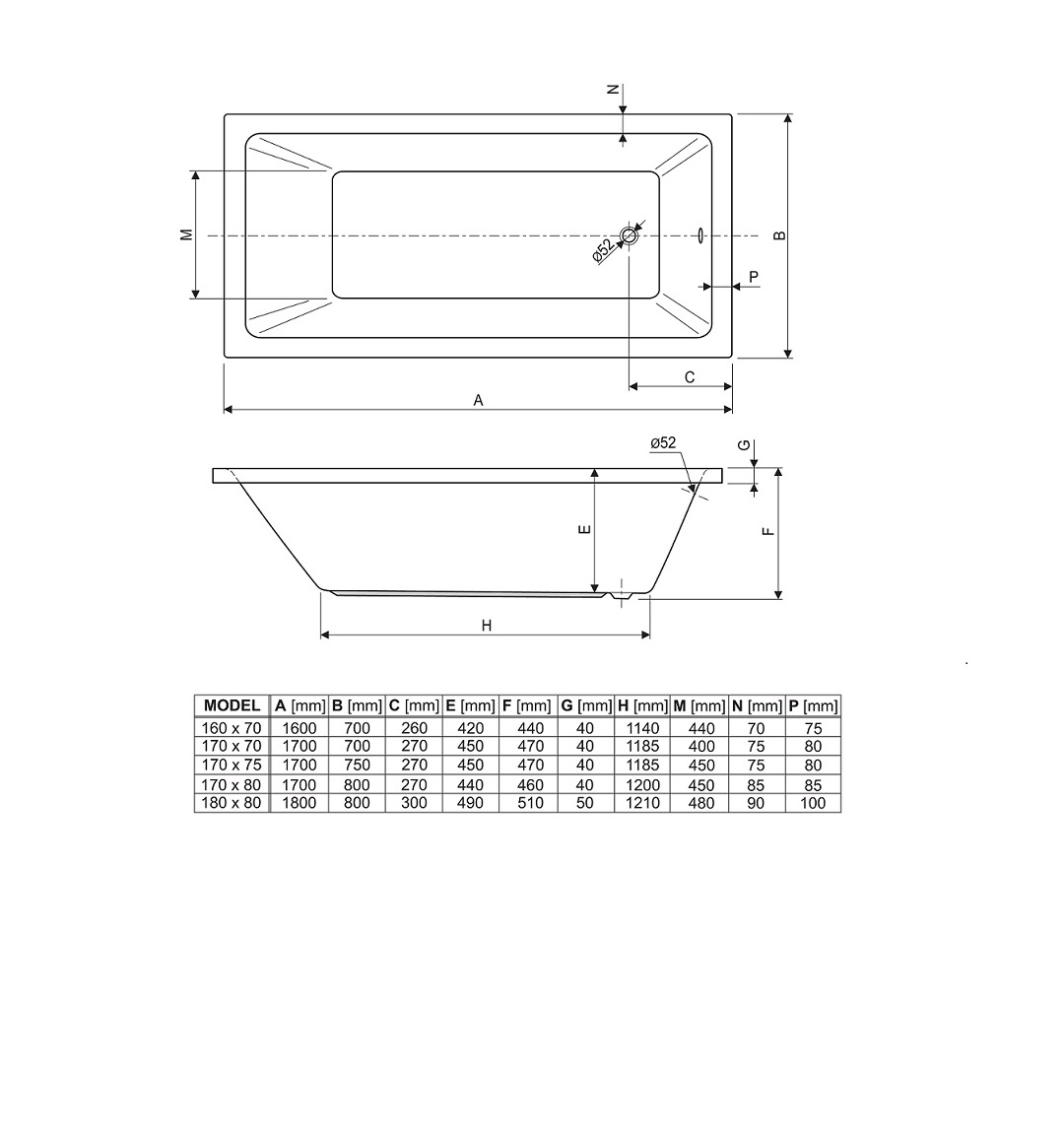 KADA PLANE SOLO 160x70