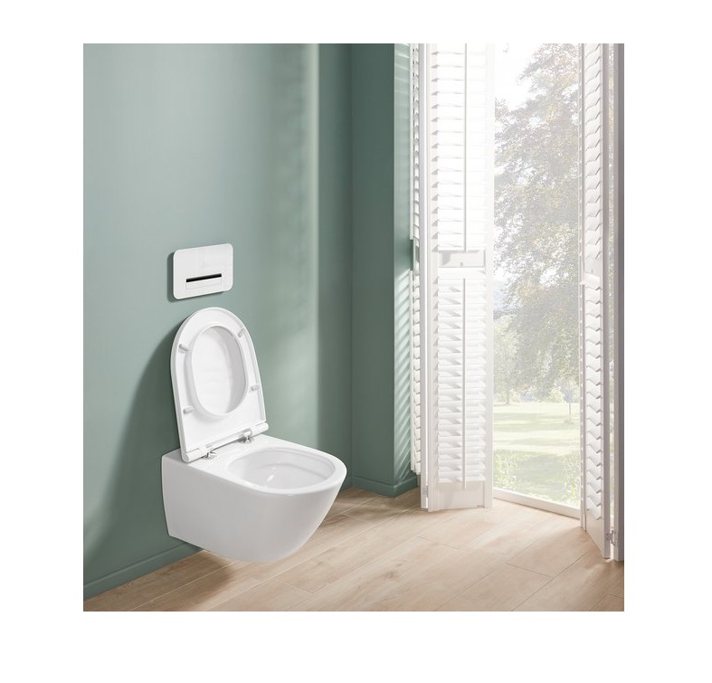 VILLEROY&BOCH UNIVERSO TWISTFLUSH  WC ŠKOLJKA VISEĆA SA SOFT CLOSE DASKOM