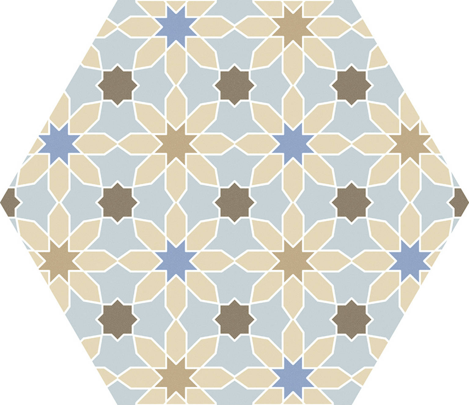 HEXA AL-ANDALUS MIX 23X27, MAT, 24 MOTIVA