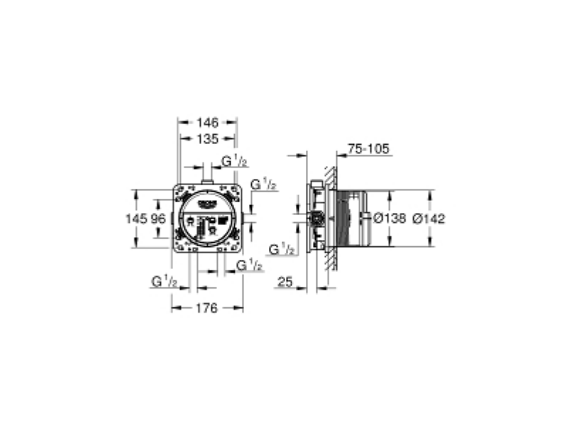 GROHE RAPIDO SMARTBOX