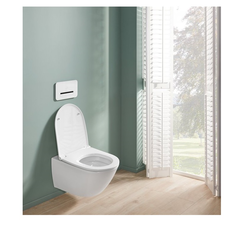 VILLEROY&BOCH UNIVERSO TWISTFLUSH  WC ŠKOLJKA VISEĆA SA SOFT CLOSE DASKOM