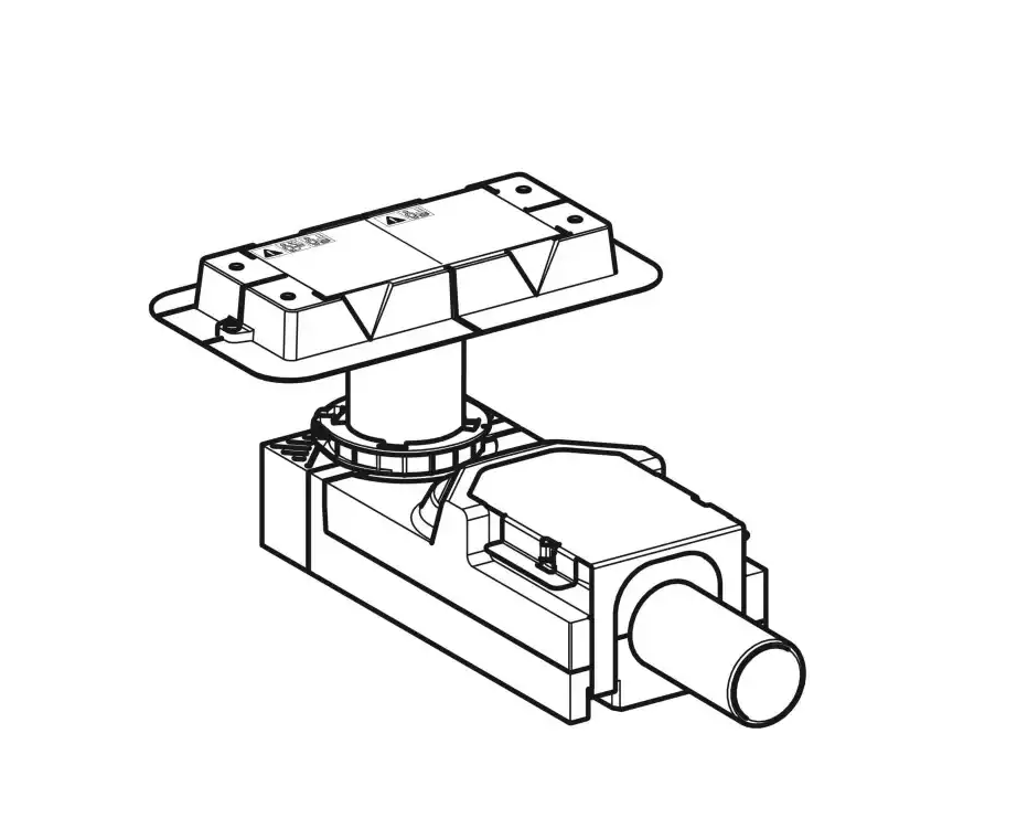 GEBERIT INSTALACIJSKI SET CLEANLINE ZA KANALICE   h 90 mm