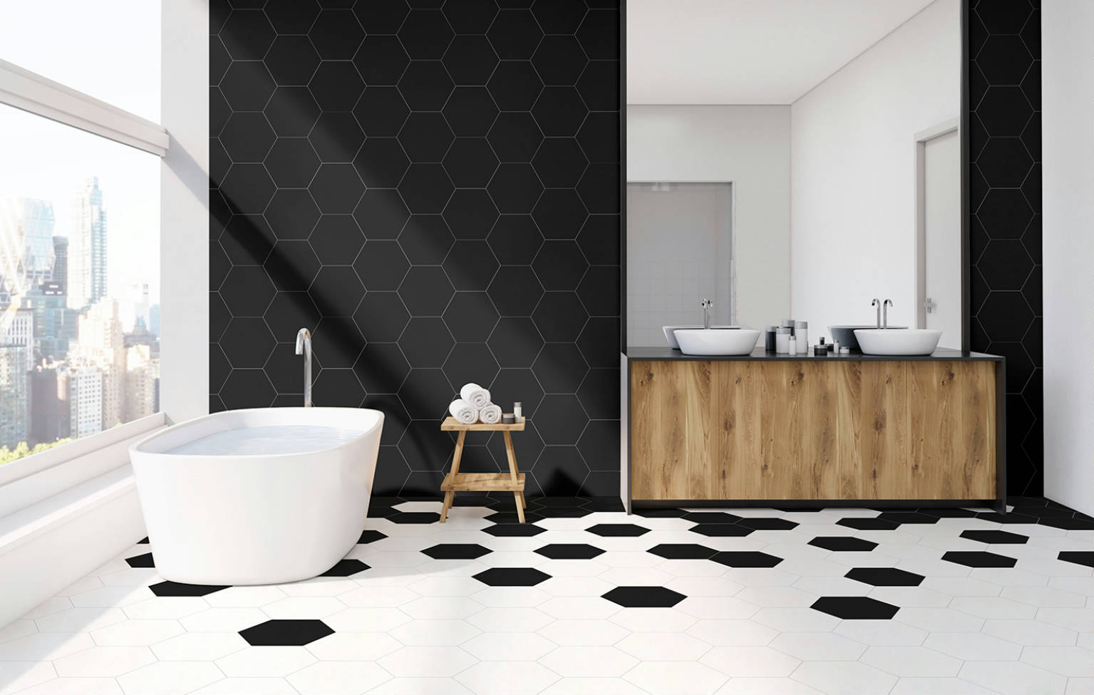 HEXA ELEMENT NEGRO 23X27, MAT