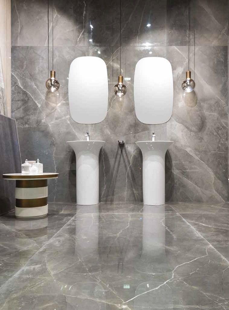 AMANI MARBLE LIGHT GREY 60X120, RETIFICIRANA, SJAJ