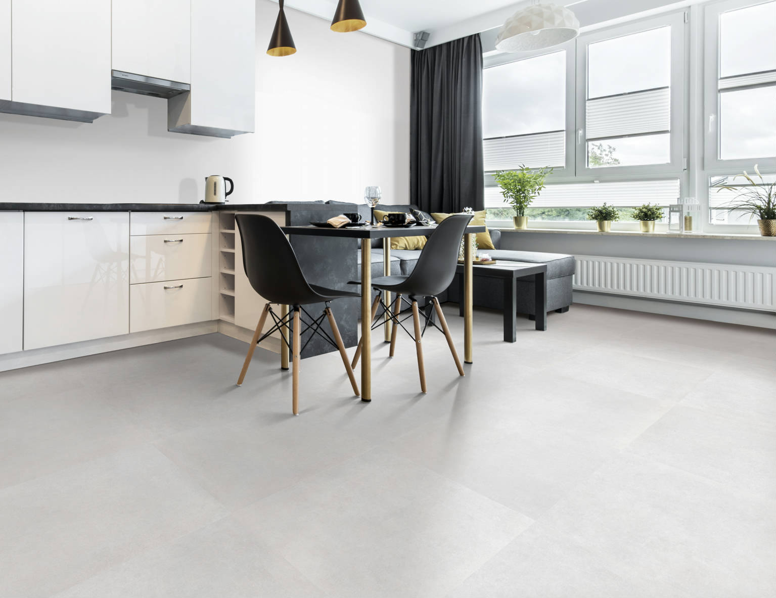 BETON GRIS 60X60, MAT