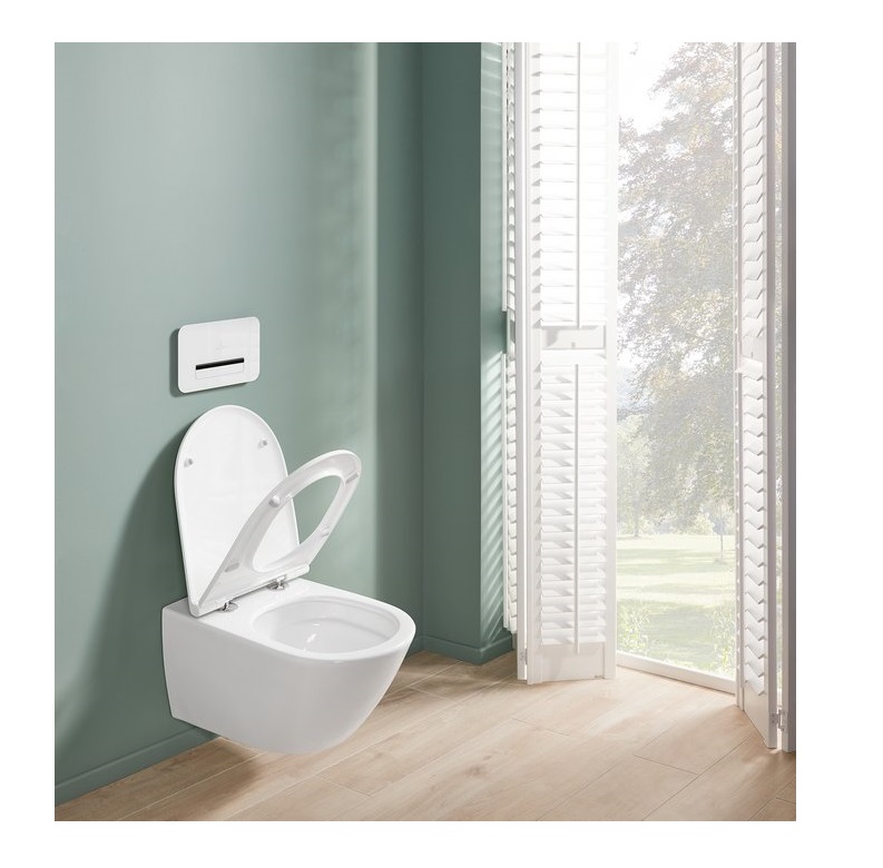 VILLEROY&BOCH UNIVERSO TWISTFLUSH  WC ŠKOLJKA VISEĆA SA SOFT CLOSE DASKOM